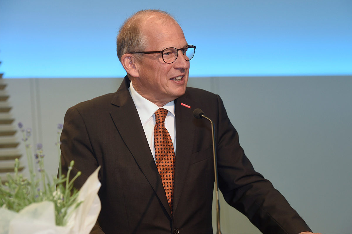 Kammerpräsident Rainer Reichhold. Kammerpräsident Rainer Reichhold.
