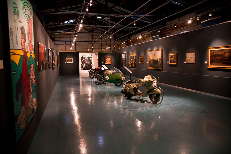 Auch die 2017er-Volterra-Gruppe besuchte das Piaggio-Museum in Pontedera.
