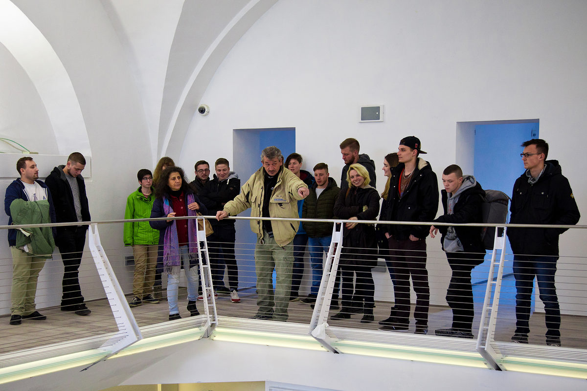 Besuch in der Fondazione Cassa di Risparmio di Volterra. Besuch in der Fondazione Cassa di Risparmio di Volterra.