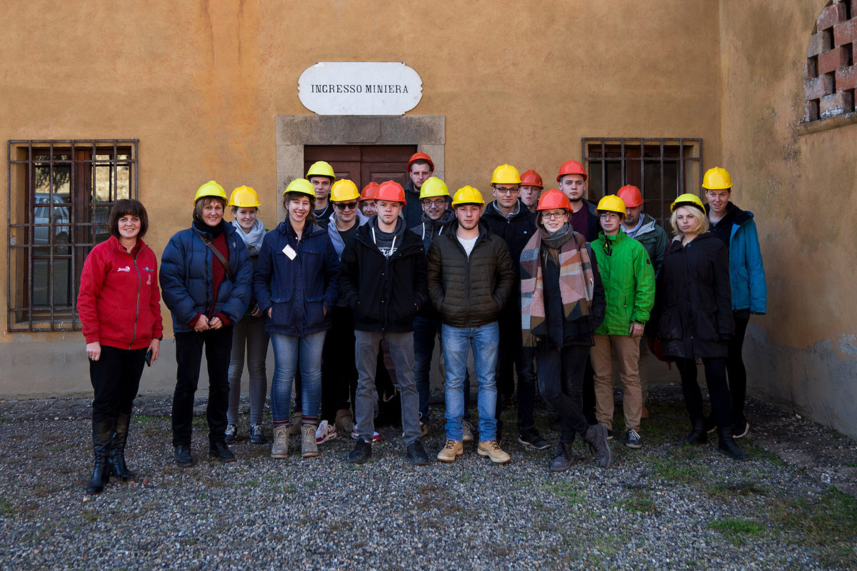 Besuch in der Kupfermine "Museo delle Miniere". Besuch in der Kupfermine "Museo delle Miniere".