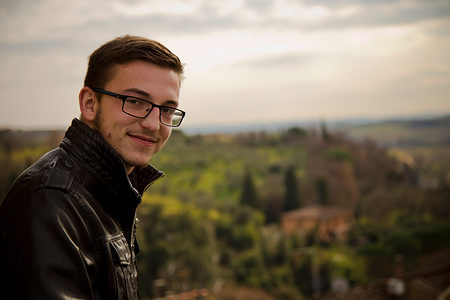 Steffen mit guter Laune.
