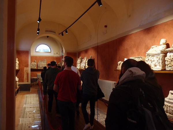 Besuch im Etruskischen Museum.