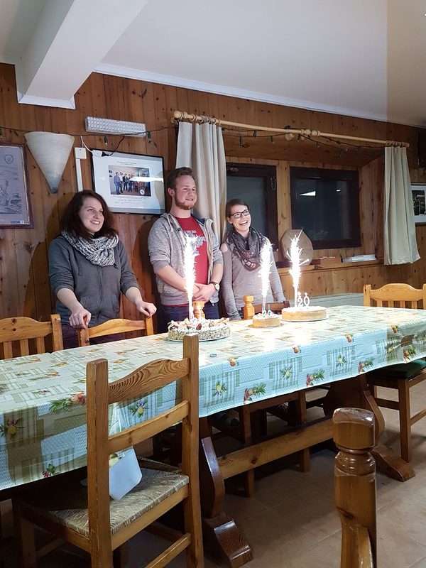 Verena, David und Larissa (von links nach rechts) feierten im Februar ihren Geburtstag. Herzlichen Glückwunsch!