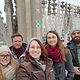 Sightseeing auf dem Dom: Lisa, David, Verena, Viktoria und Marco (v.l.n.r.)