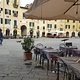 Marktplatz in Lucca.