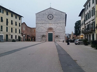 Die "Chiesa di San Francesco Assisi" in Lucca.
