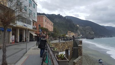 Blick auf Monterosso.