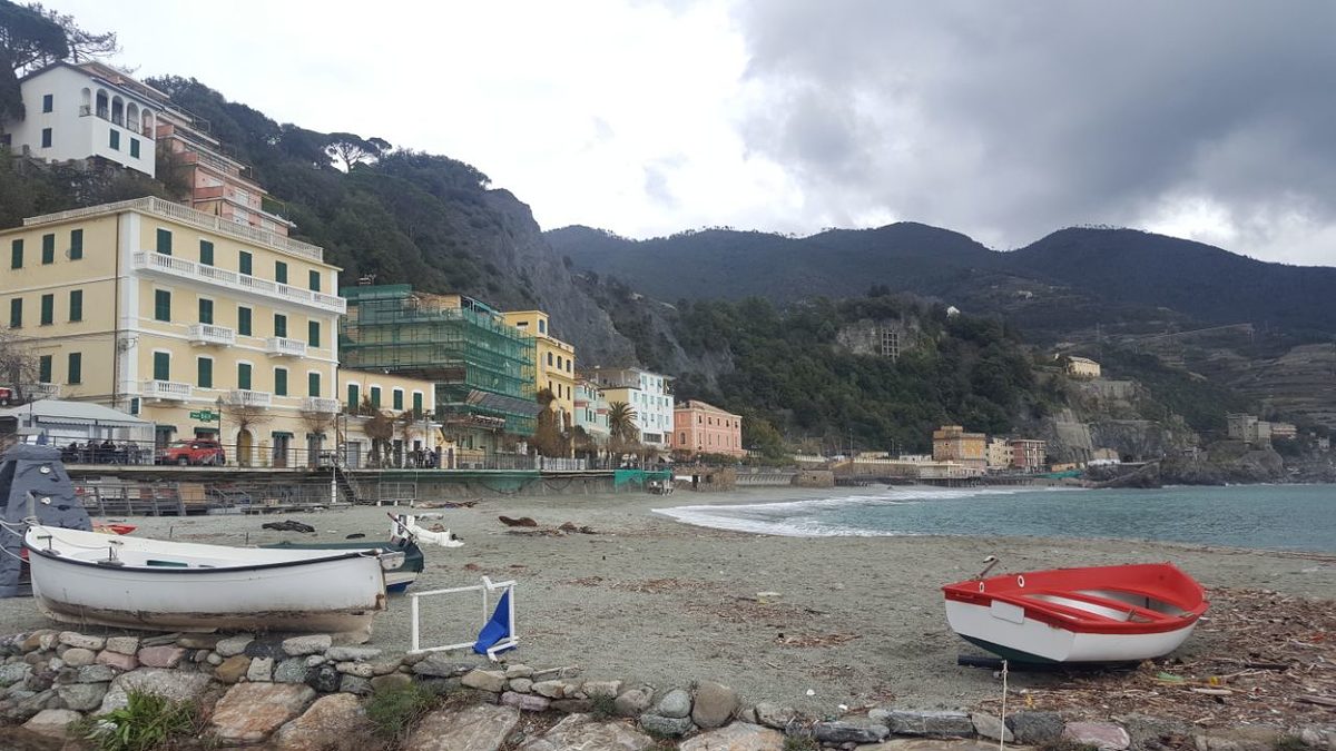 Der Strand von Monterosso. Der Strand von Monterosso.