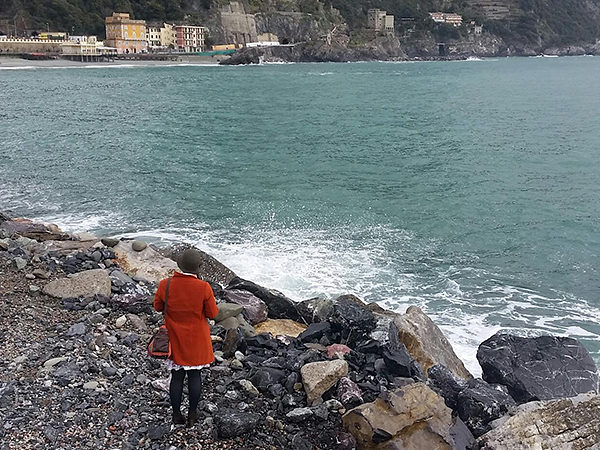 Philosophisch: Steffi und das Meer! Philosophisch: Steffi und das Meer!