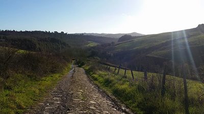 Eindrucksvolle Landschaft.