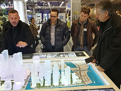 Bei der Stadtführung in London gab es für die Handwerker viel zu sehen.