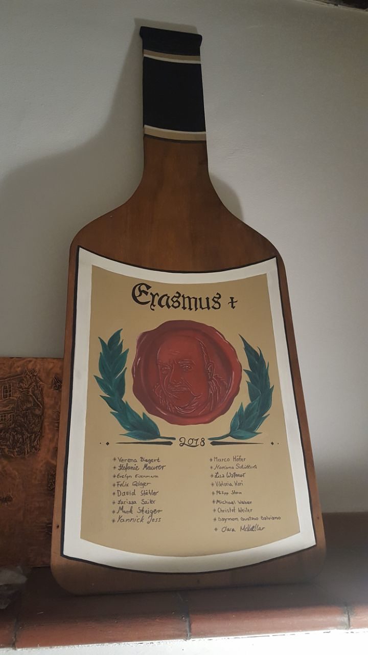 Das Abschiedsgeschenk des Team Volterra 2018. Das Abschiedsgeschenk des Team Volterra 2018.