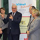 V.l.n.r.: "First Lady" Elke Büdenbender, Bundespräsident Frank-Walter Steinmeier, Schulleiter Andreas Moser und Kultusministerin Dr. Susanne Eisenmann.