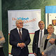 V.l.n.r.: "First Lady" Elke Büdenbender, Bundespräsident Frank-Walter Steinmeier, Schulleiter Andreas Moser, Kultusministerin Dr. Susanne Eisenmann und der koordinierende Schulleiter Wolfgang Ulshöfer.