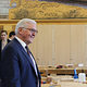 Bundespräsident Frank-Walter Steinmeier beim Besuch in der Werkstatt der Oscar-Walcker-Schule.