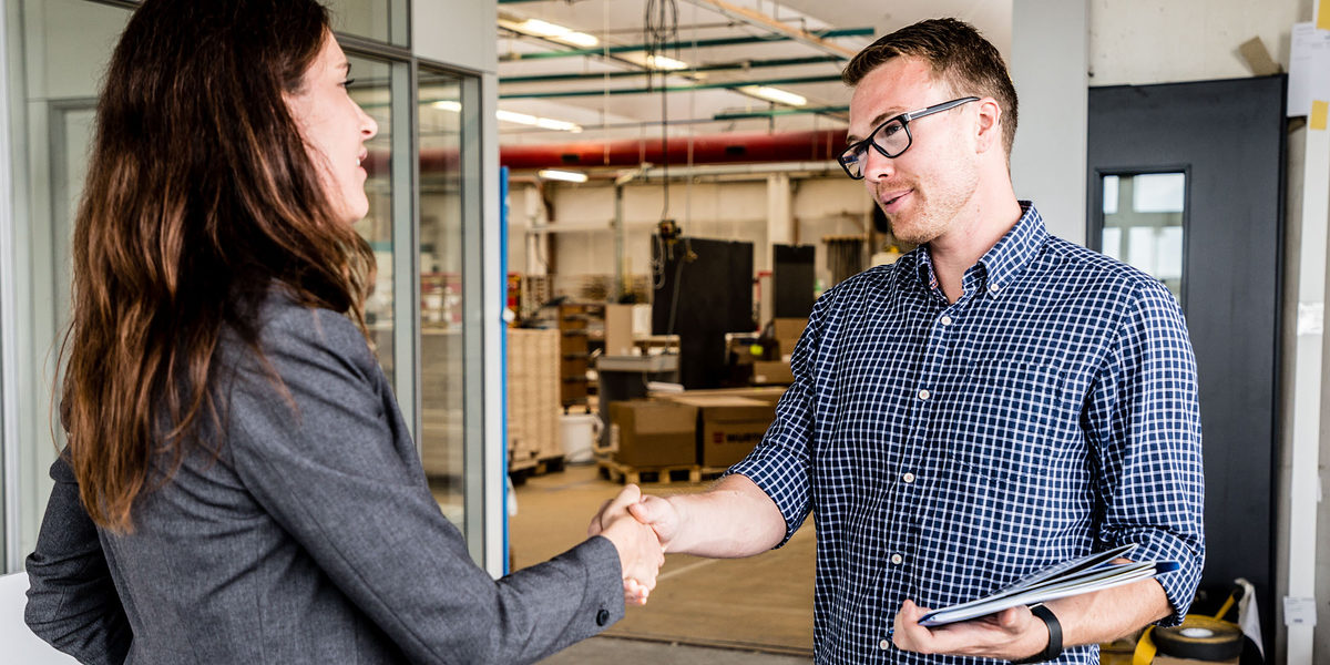 Handshake Arbeitszeugnis Handshake