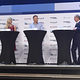 Bei der "Pressekonferenz" kam Kammerpräsident Rainer Reichhold (1.v.r.) mit Moderatorin Angela Julie Wadenpohl (1.v.l.), Metallbauermeisterin Charline Liskow (2.v.l.) und Martin Ehmann, Lehrer an der Schule für Farbe und Gestaltung, ins Gespräch.