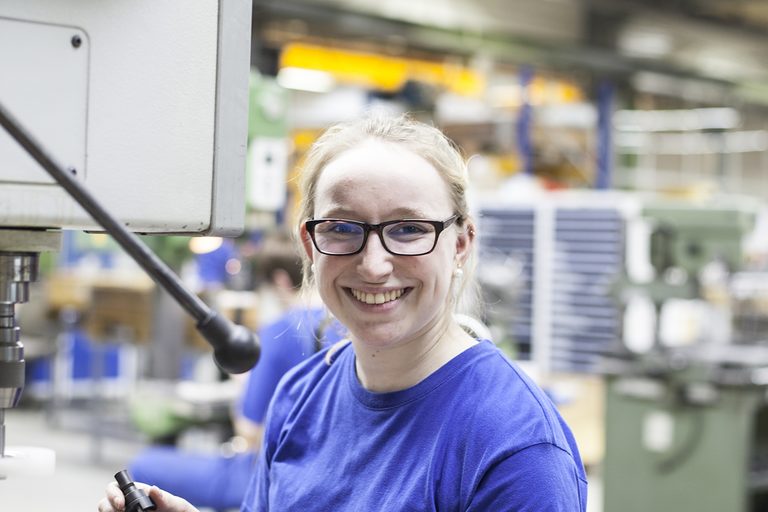 Viele Frauen haben im Handwerk ihre Erfüllung gefunden.