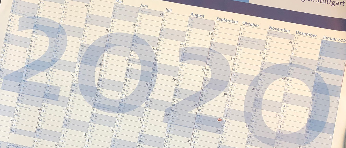 News-Wandkalender-2020