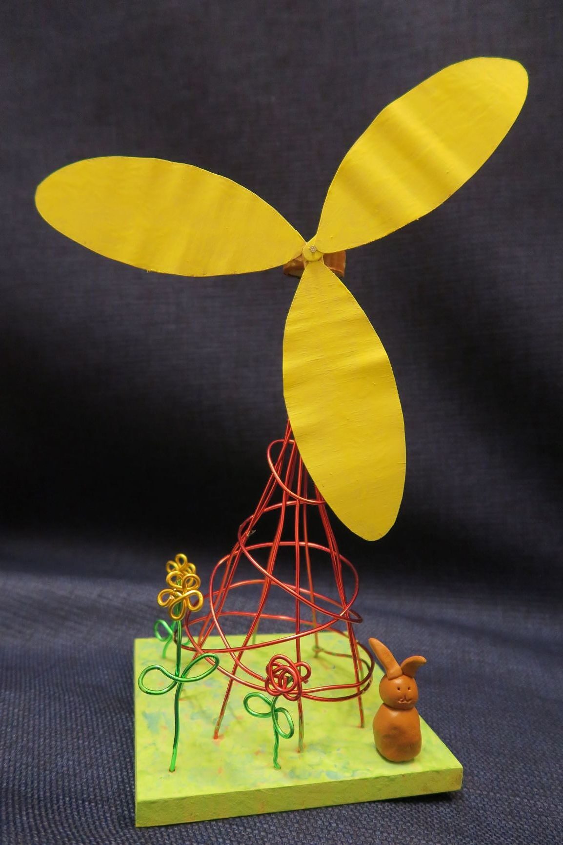 "Windrad" - Julian, 3 Jahre