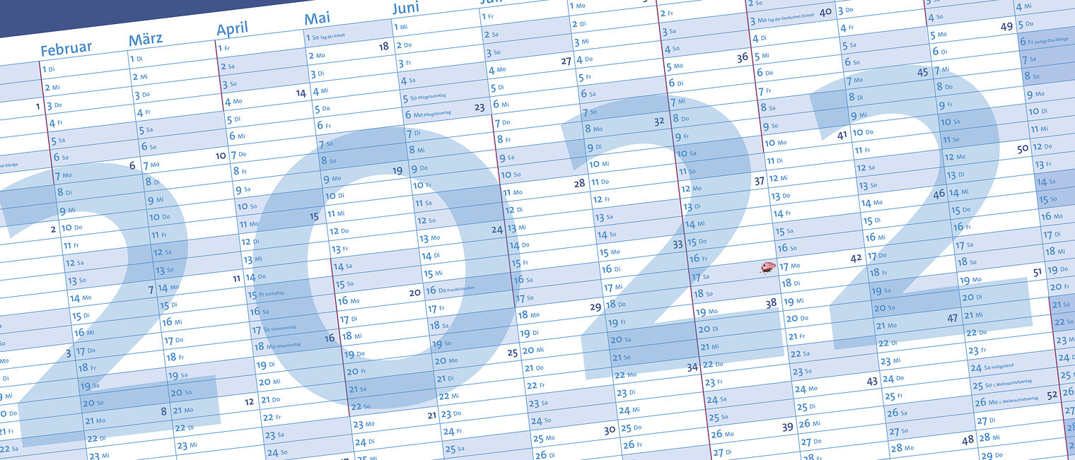 News-Wandkalender-2022