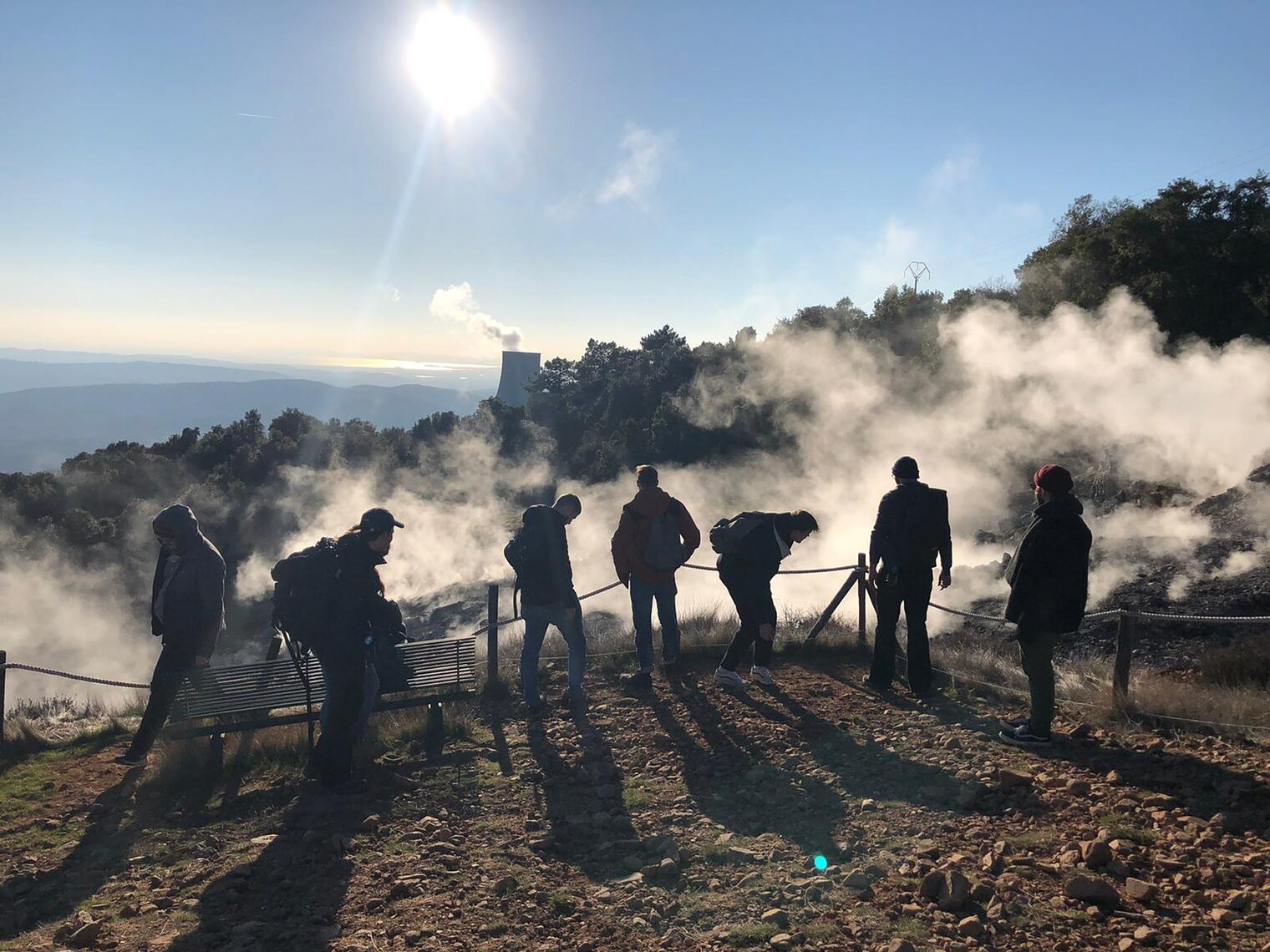 Die "Erasmini" unterwegs im "Tal des Teufels".