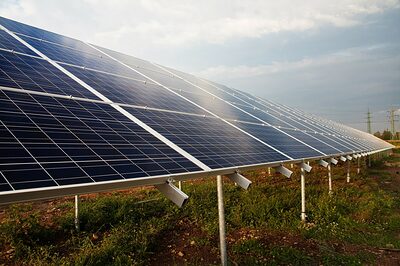Klimaneutralität-Solaranlage