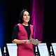 Moderatorin Kathrin Adamski.