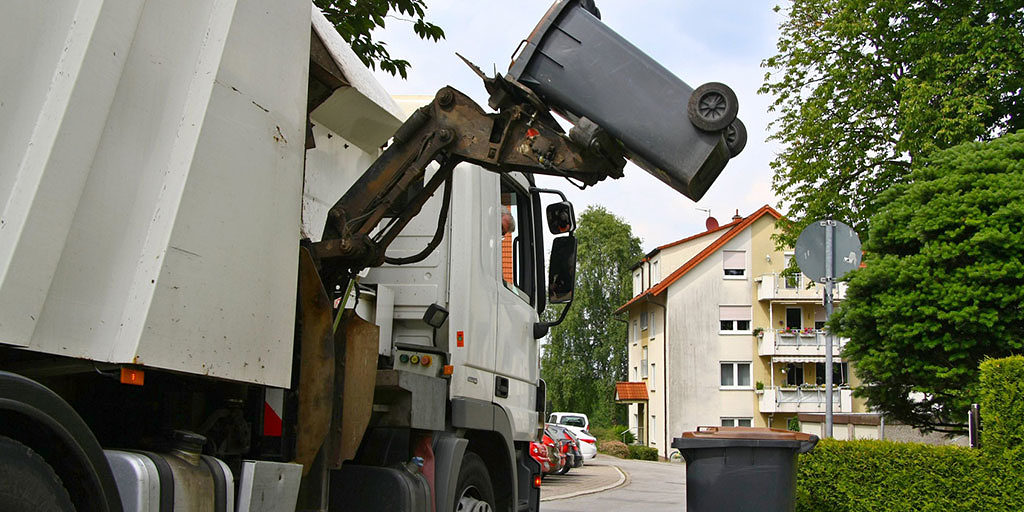 Abfall-Abfalltransporte